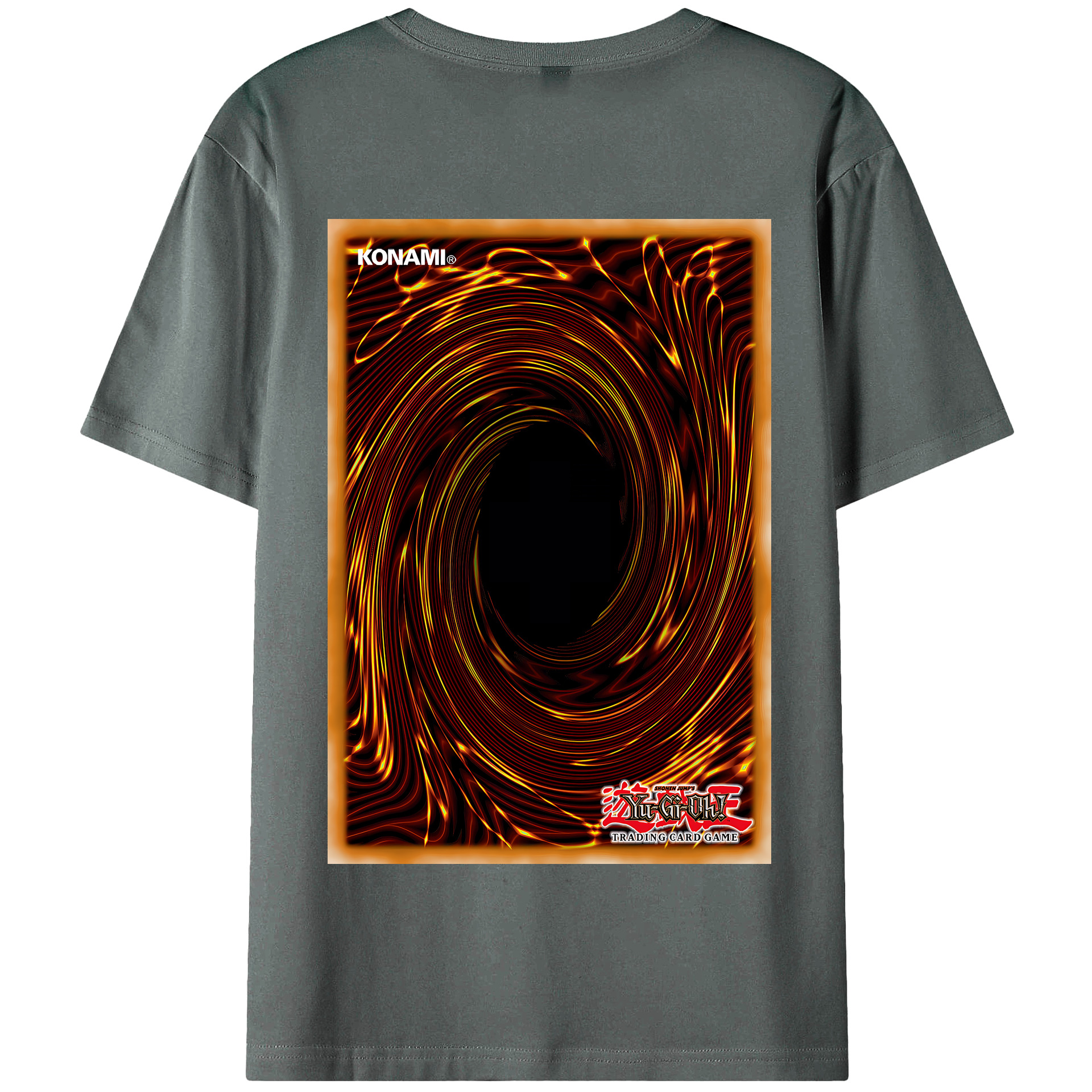 （画像用） 遊☆戯☆王 Yu-Gi-Oh! 綿100％半袖Tシャツ（背面プリント）